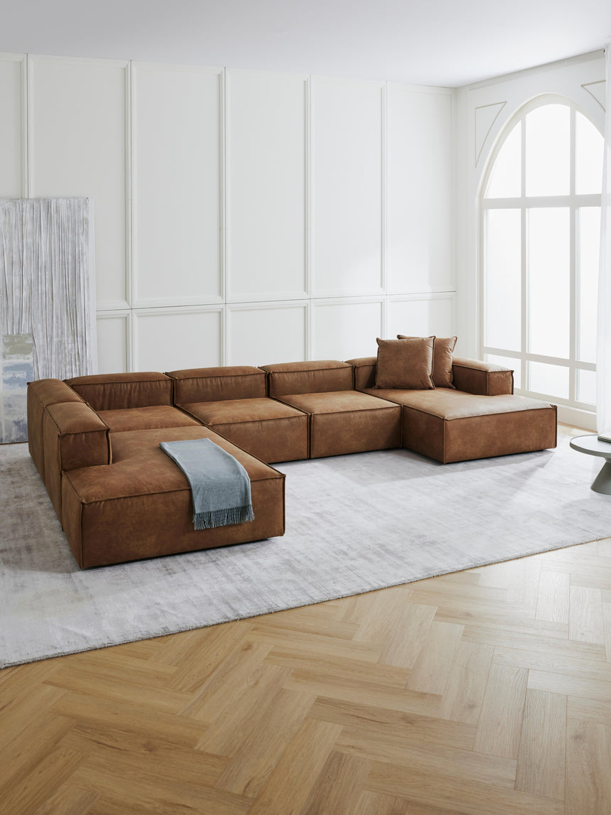 Lego Big Köşe Koltuk Taba Kahve