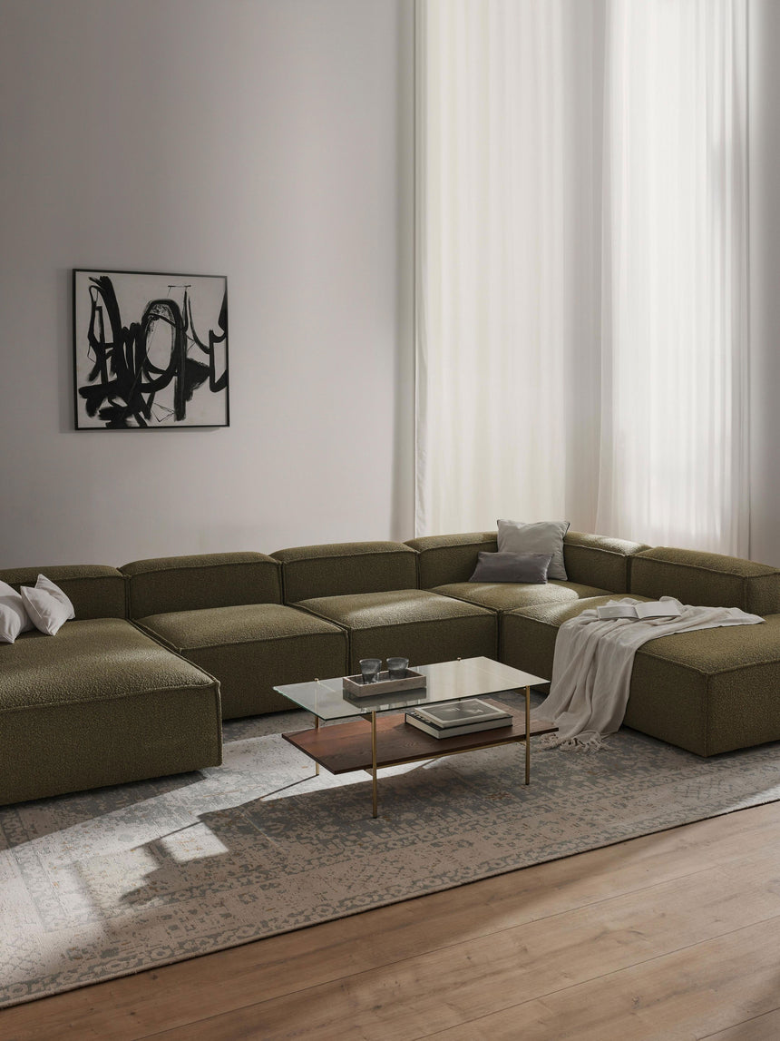 Lego Big Köşe Koltuk Yeşil Bukle