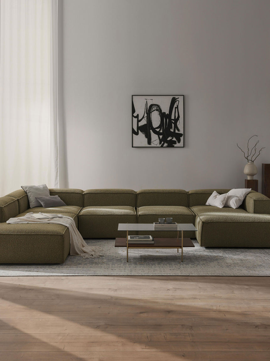 Lego Big Köşe Koltuk Yeşil Bukle