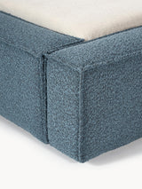 Lego Çift Kişilik Karyola Gri Mavi Bukle