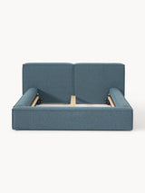 Lego Çift Kişilik Karyola Gri Mavi Bukle