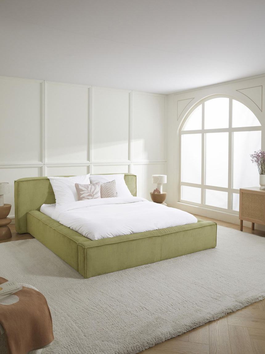 Lego Çift Kişilik Karyola Yeşil Fitilli