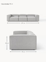 Lego Dörtlü Koltuk Açık Gri