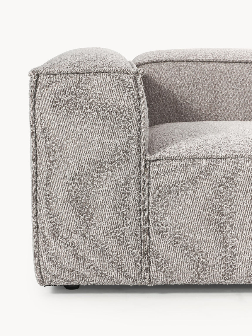 Lego Dörtlü Koltuk Açık Gri Kahve Bukle