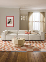 Lego Dörtlü Koltuk Bej Fitilli