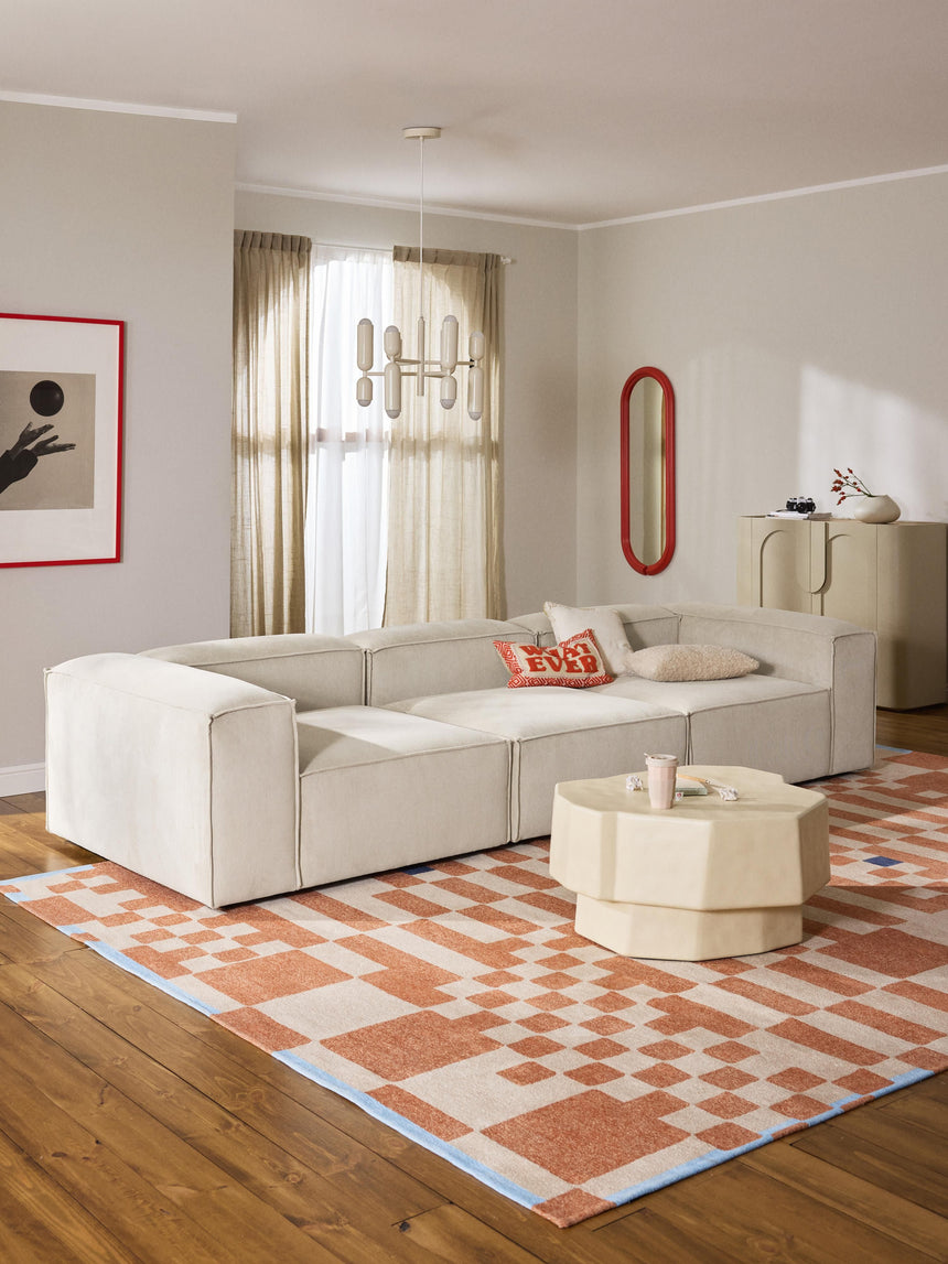 Lego Dörtlü Koltuk Bej Fitilli