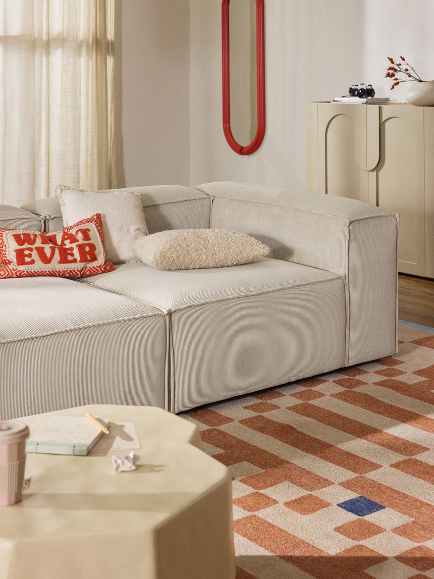 Lego Dörtlü Koltuk Bej Fitilli