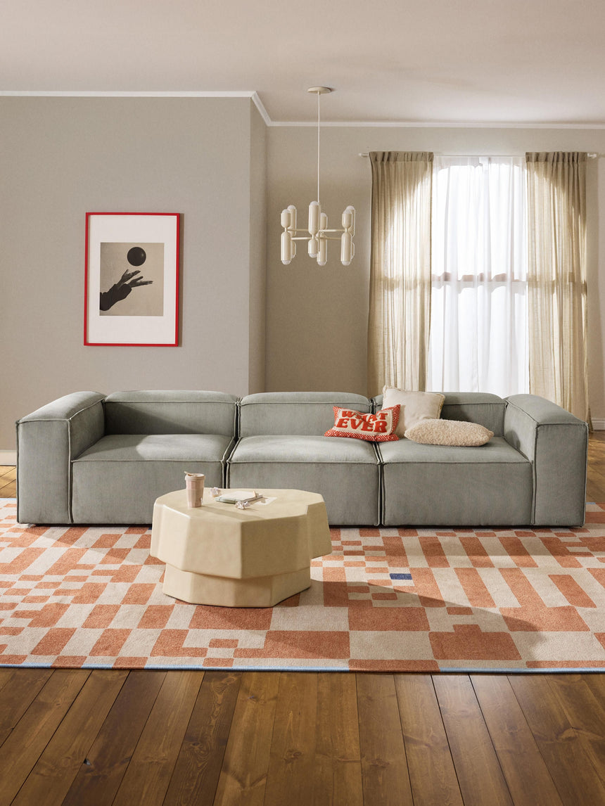 Lego Dörtlü Koltuk Gri Fitilli