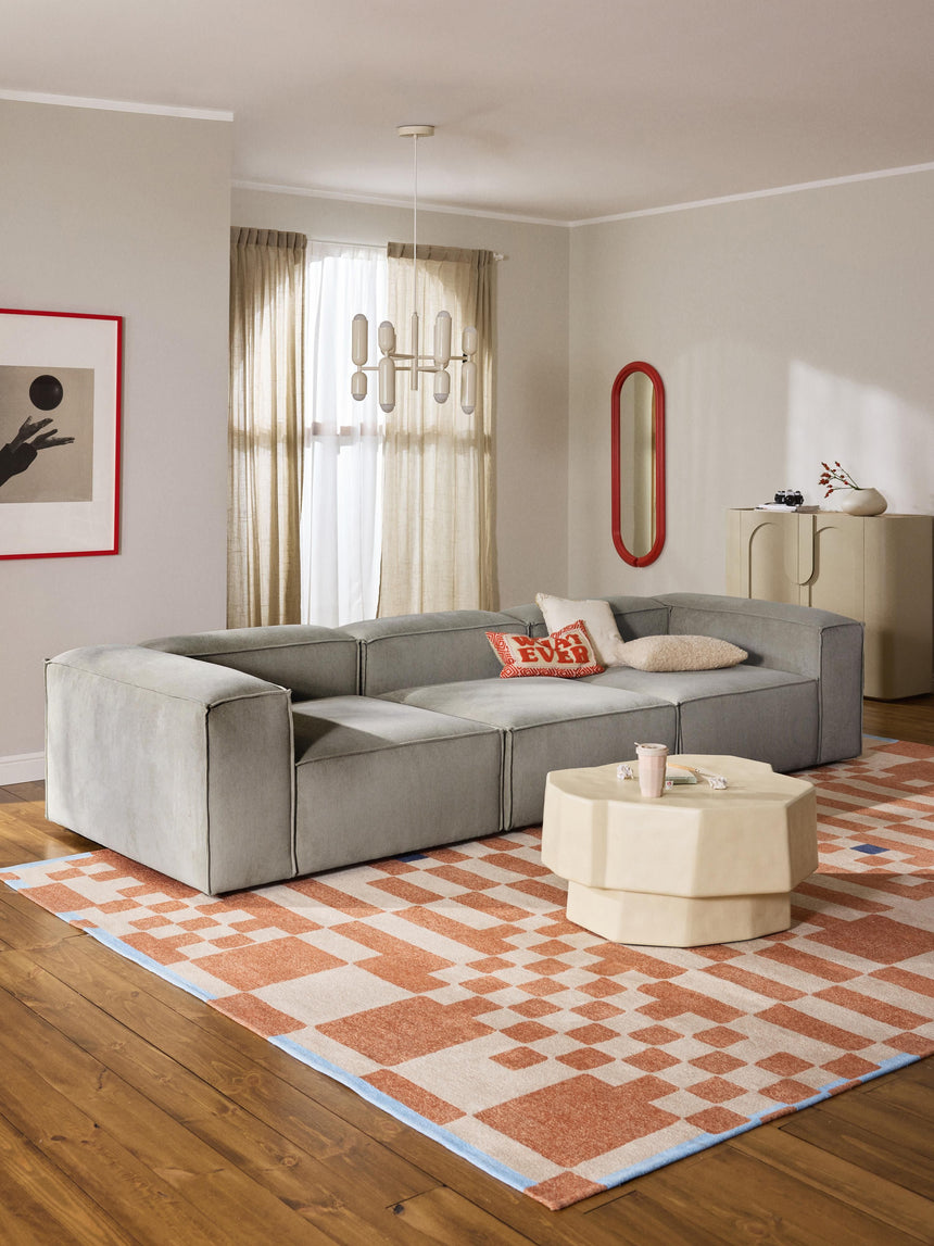 Lego Dörtlü Koltuk Gri Fitilli