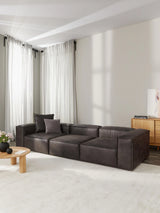 Lego Dörtlü Koltuk Gri Kahve