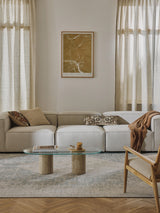 Lego Dörtlü Koltuk Kırık Beyaz