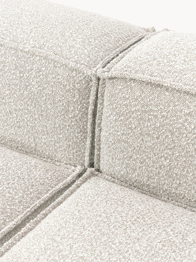 Lego Dörtlü Koltuk Kırık Beyaz Bukle