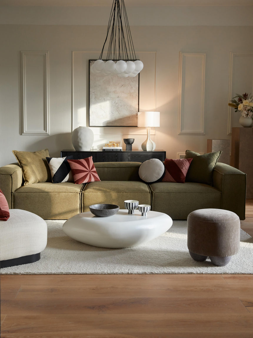 Lego Dörtlü Koltuk Zeytin Yeşili