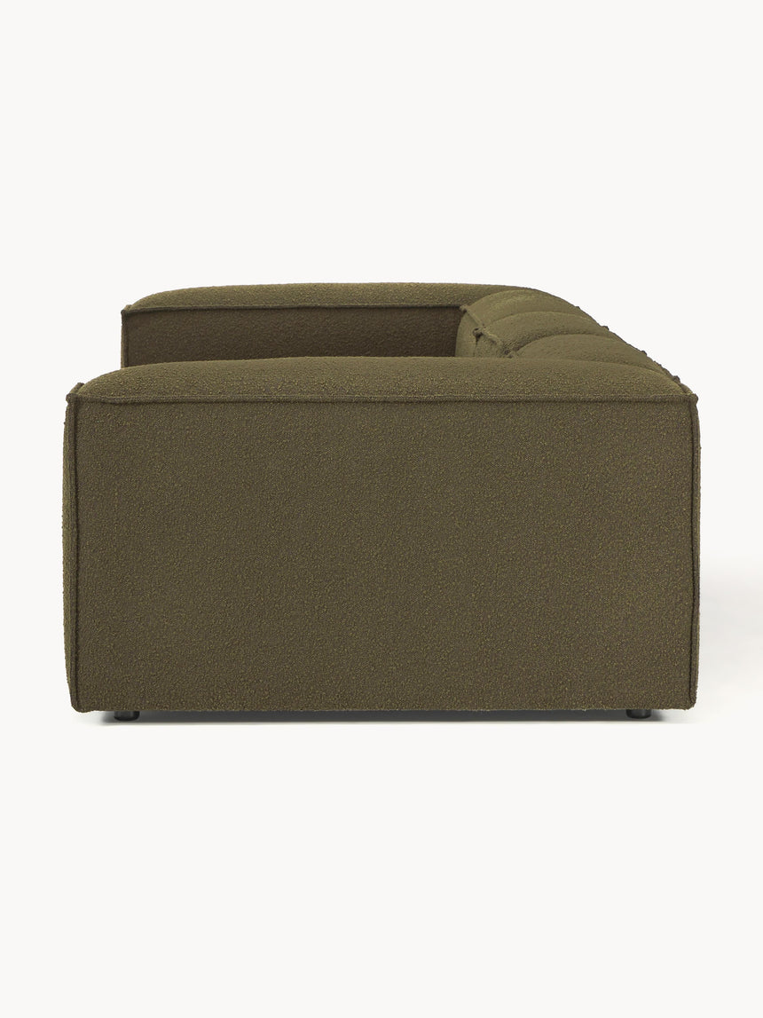 Lego Dörtlü Koltuk Zeytin Yeşili Bukle