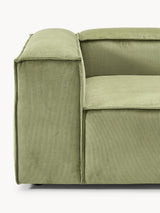 Lego Dörtlü Koltuk Zeytin Yeşili Fitilli