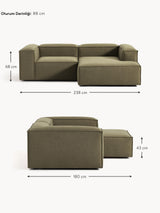 Lego Köşe Koltuk Zeytin Yeşili