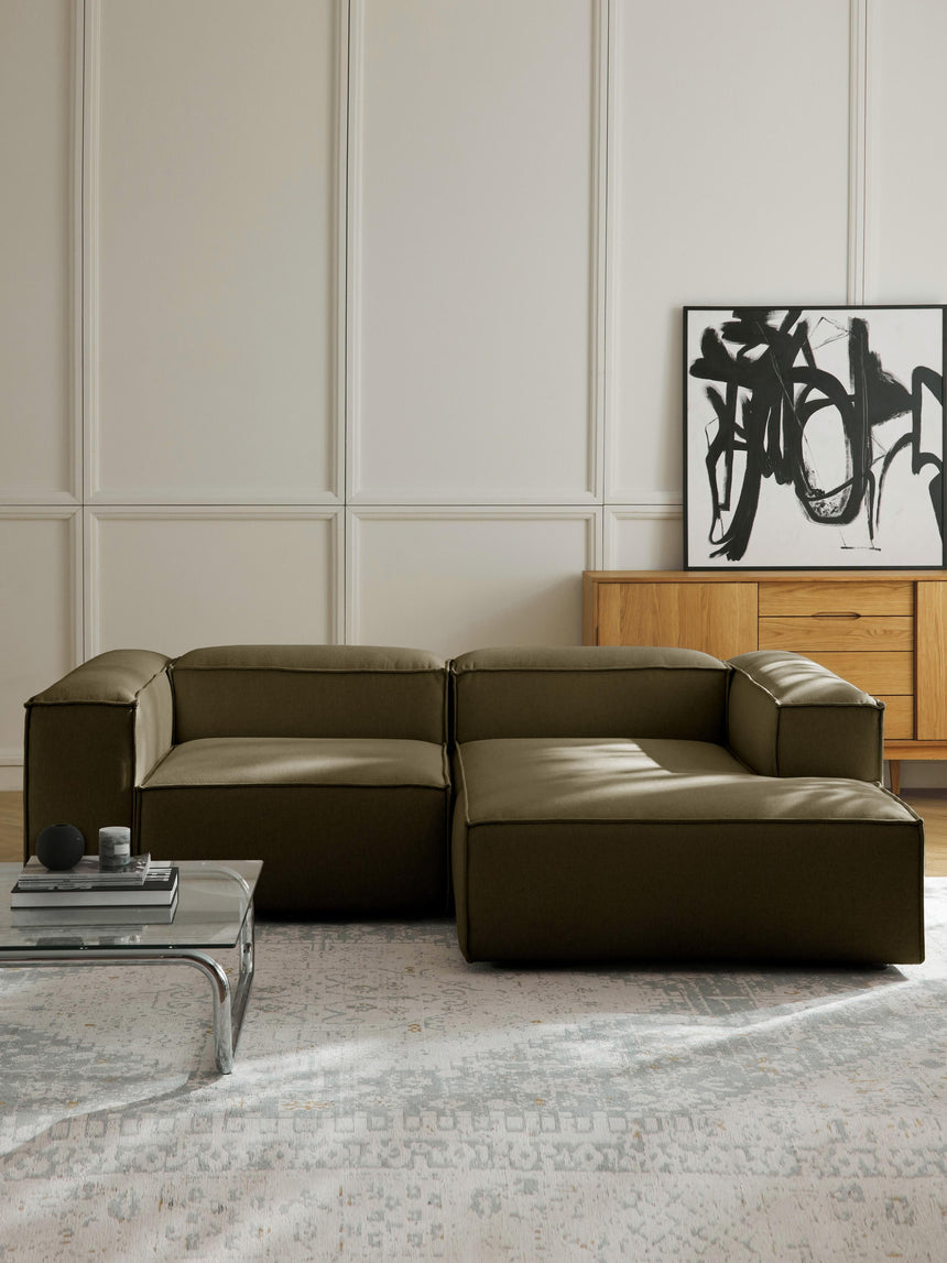 Lego Köşe Koltuk Zeytin Yeşili