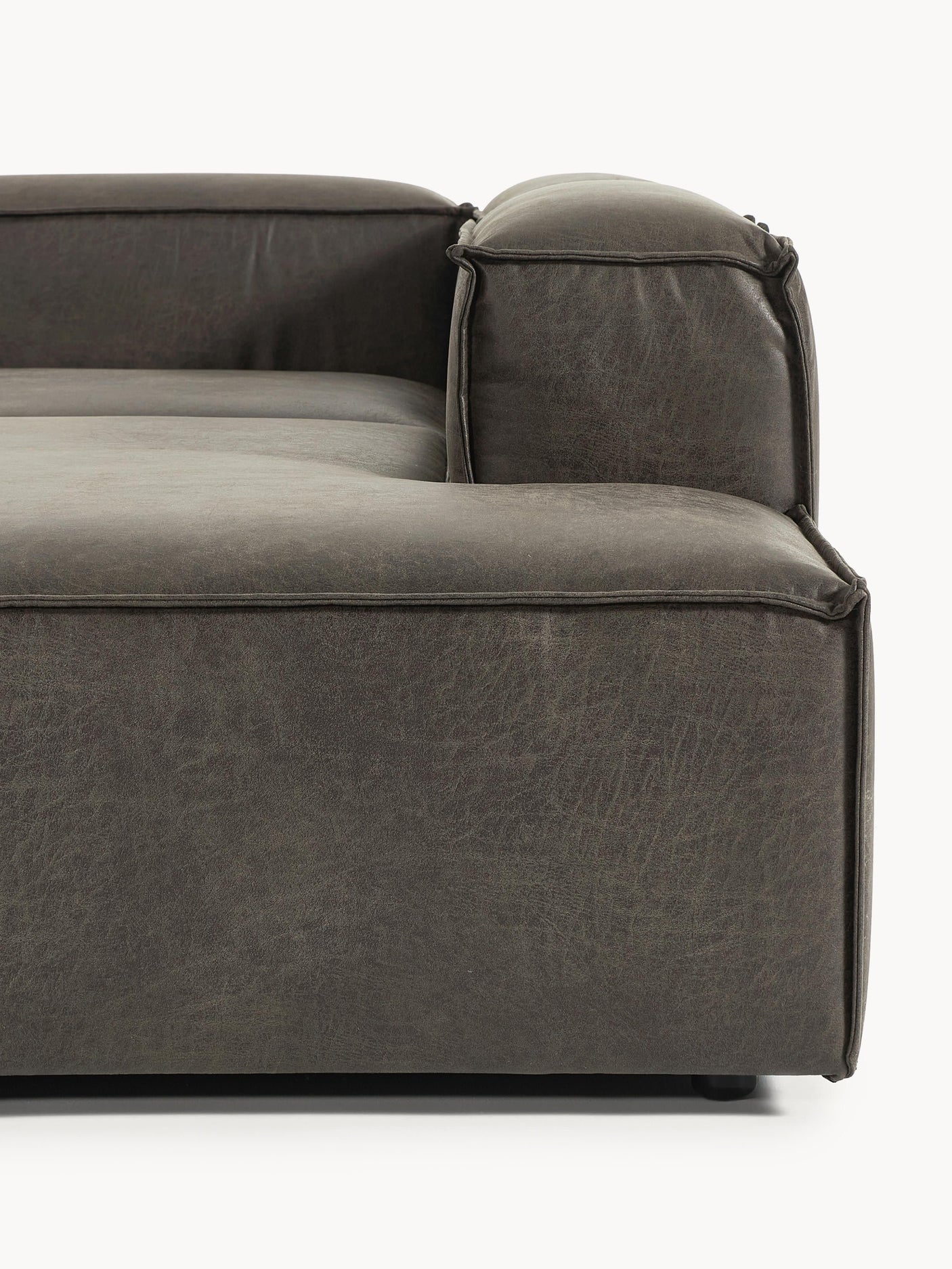 Lego Large Köşe Koltuk Gri Kahve