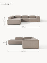 Lego Large Köşe Koltuk Kapuçino