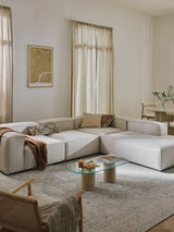 Lego Large Köşe Koltuk Kırık Beyaz