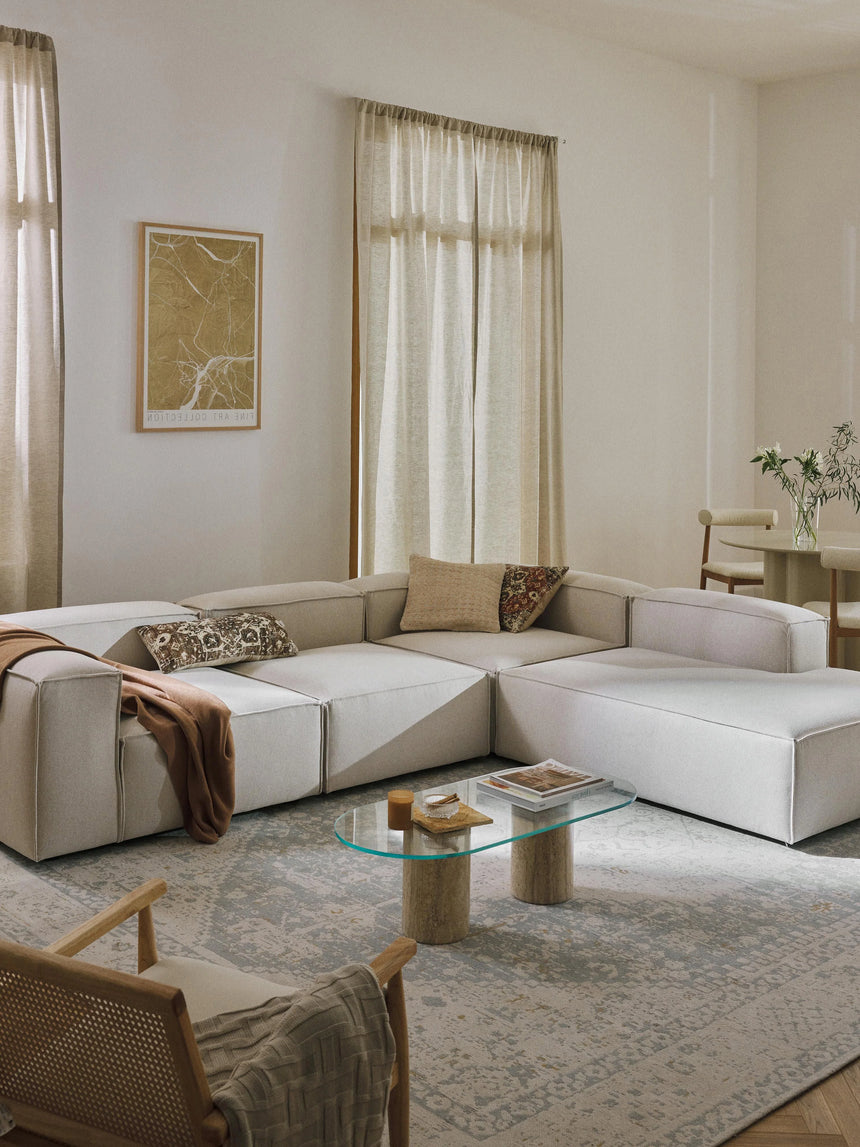 Lego Large Köşe Koltuk Kırık Beyaz