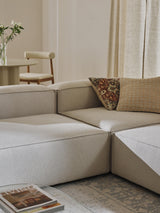 Lego Large Köşe Koltuk Kırık Beyaz