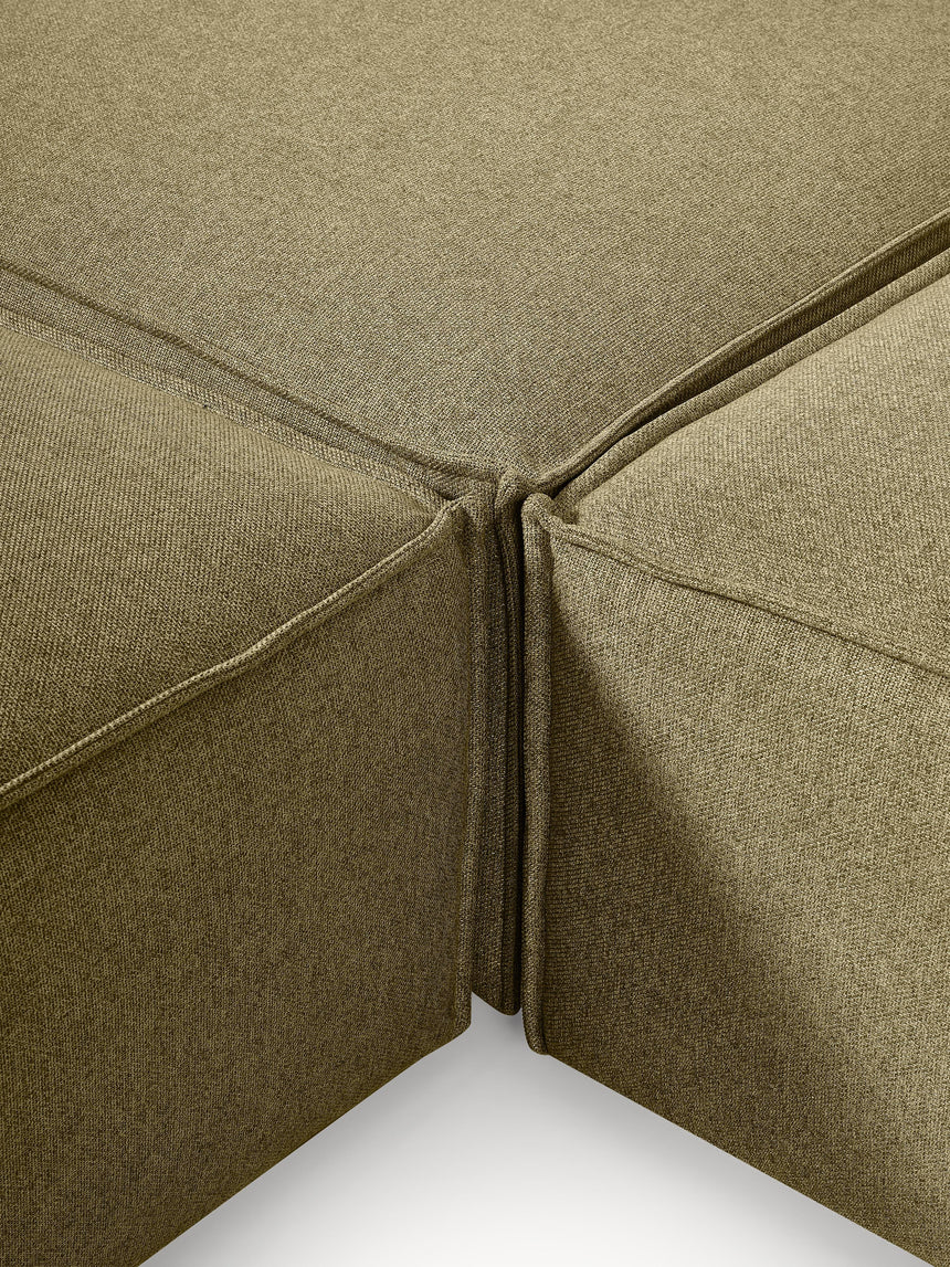 Lego Large Köşe Koltuk Zeytin Yeşili