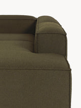 Lego Large Köşe Koltuk Zeytin Yeşili Bukle