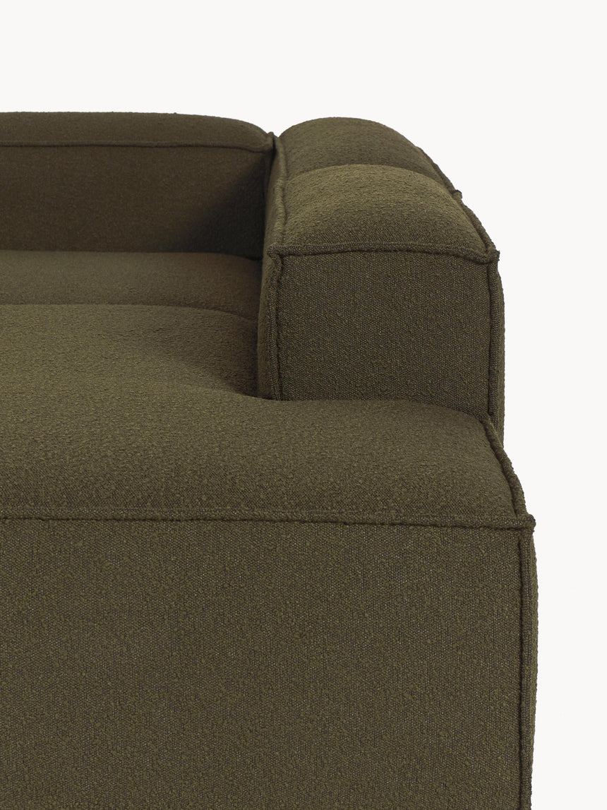 Lego Large Köşe Koltuk Zeytin Yeşili Bukle