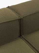 Lego Large Köşe Koltuk Zeytin Yeşili Bukle