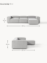 Lego Plus Köşe Koltuk Açık Gri