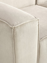 Lego Plus Köşe Koltuk Bej Fitilli