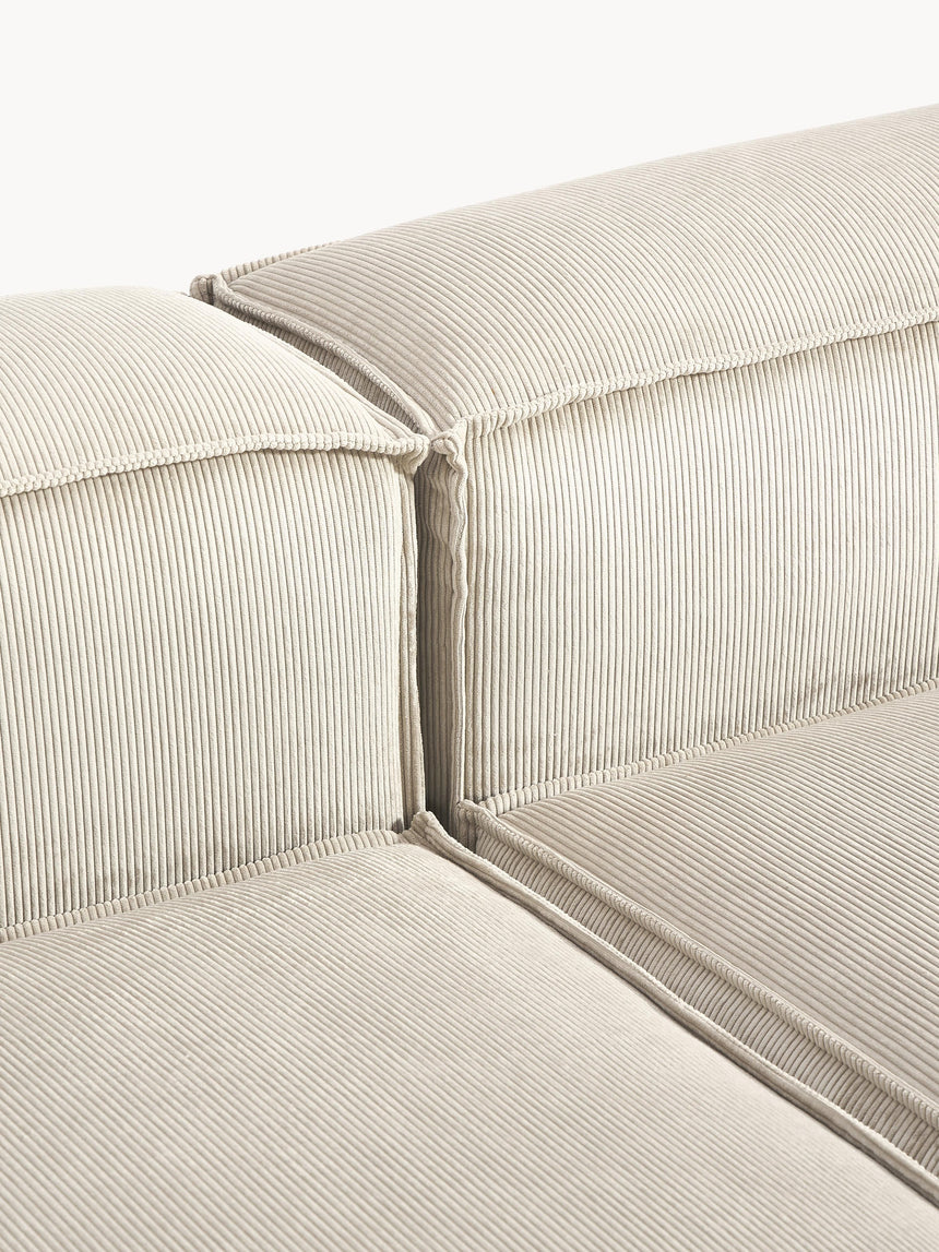 Lego Plus Köşe Koltuk Bej Fitilli