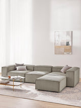 Lego Plus Köşe Koltuk Gri Fitilli