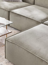 Lego Plus Köşe Koltuk Gri Fitilli