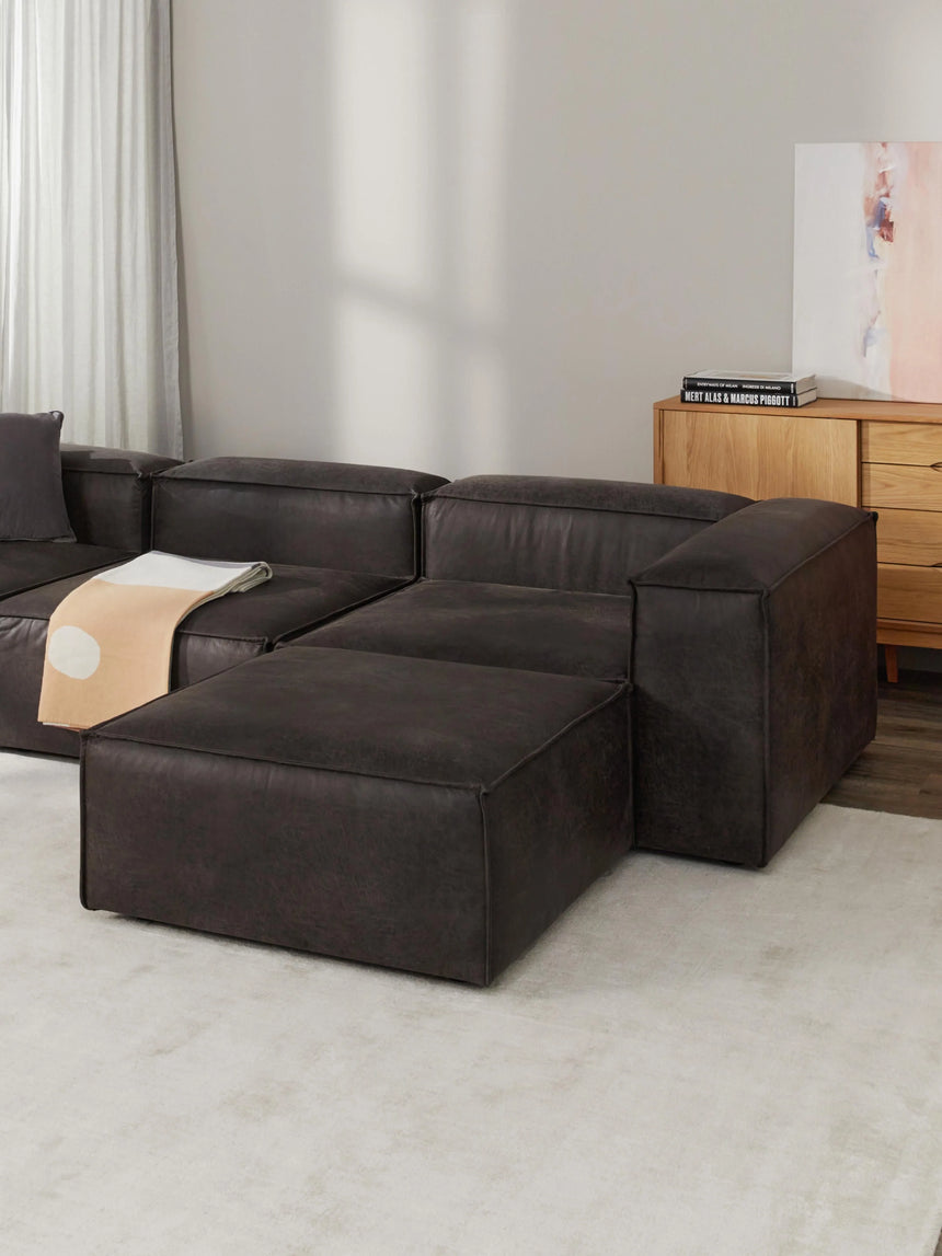 Lego Plus Köşe Koltuk Gri Kahve