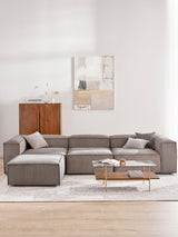 Lego Plus Köşe Koltuk Kahve Fitilli