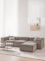 Lego Plus Köşe Koltuk Kahve Fitilli