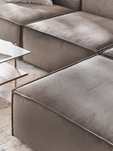 Lego Plus Köşe Koltuk Kahve Fitilli