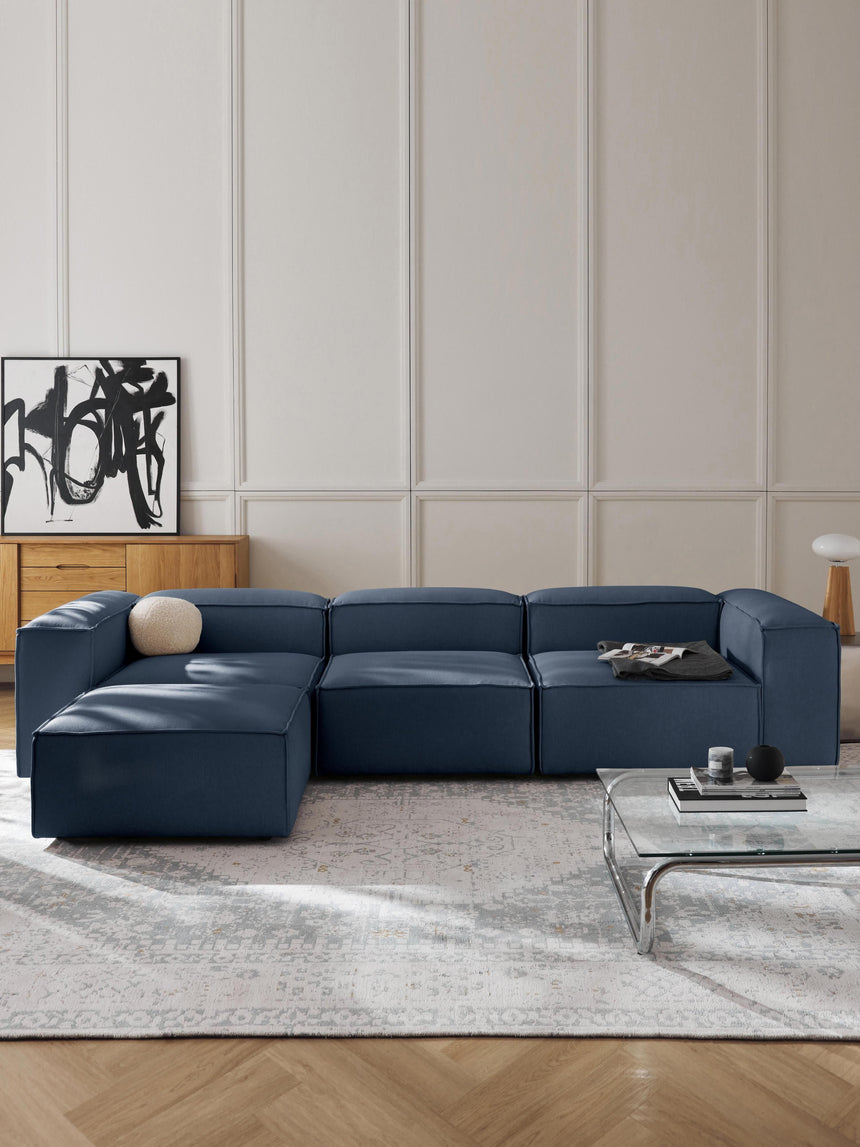 Lego Plus Köşe Koltuk Koyu Mavi