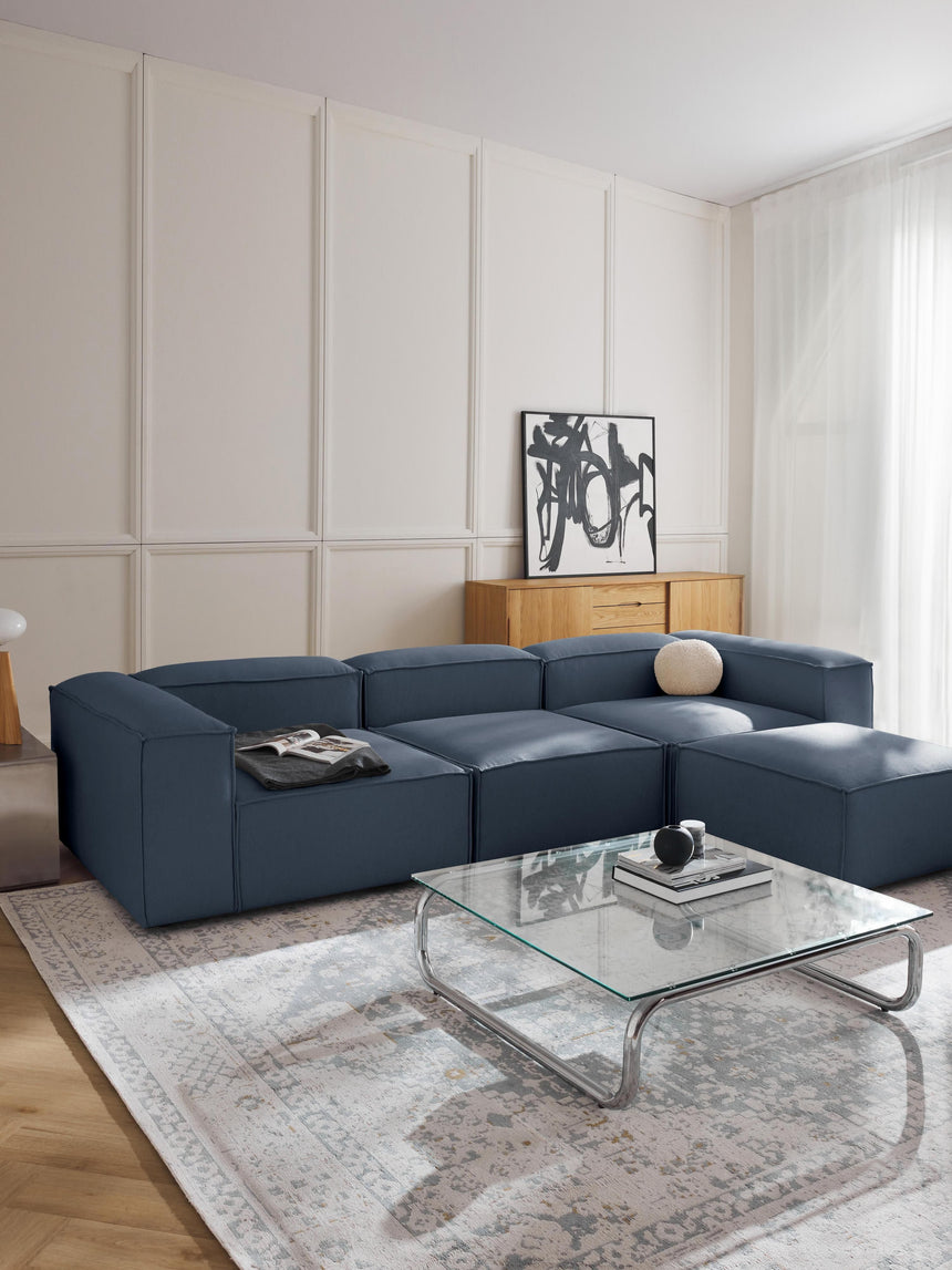 Lego Plus Köşe Koltuk Koyu Mavi