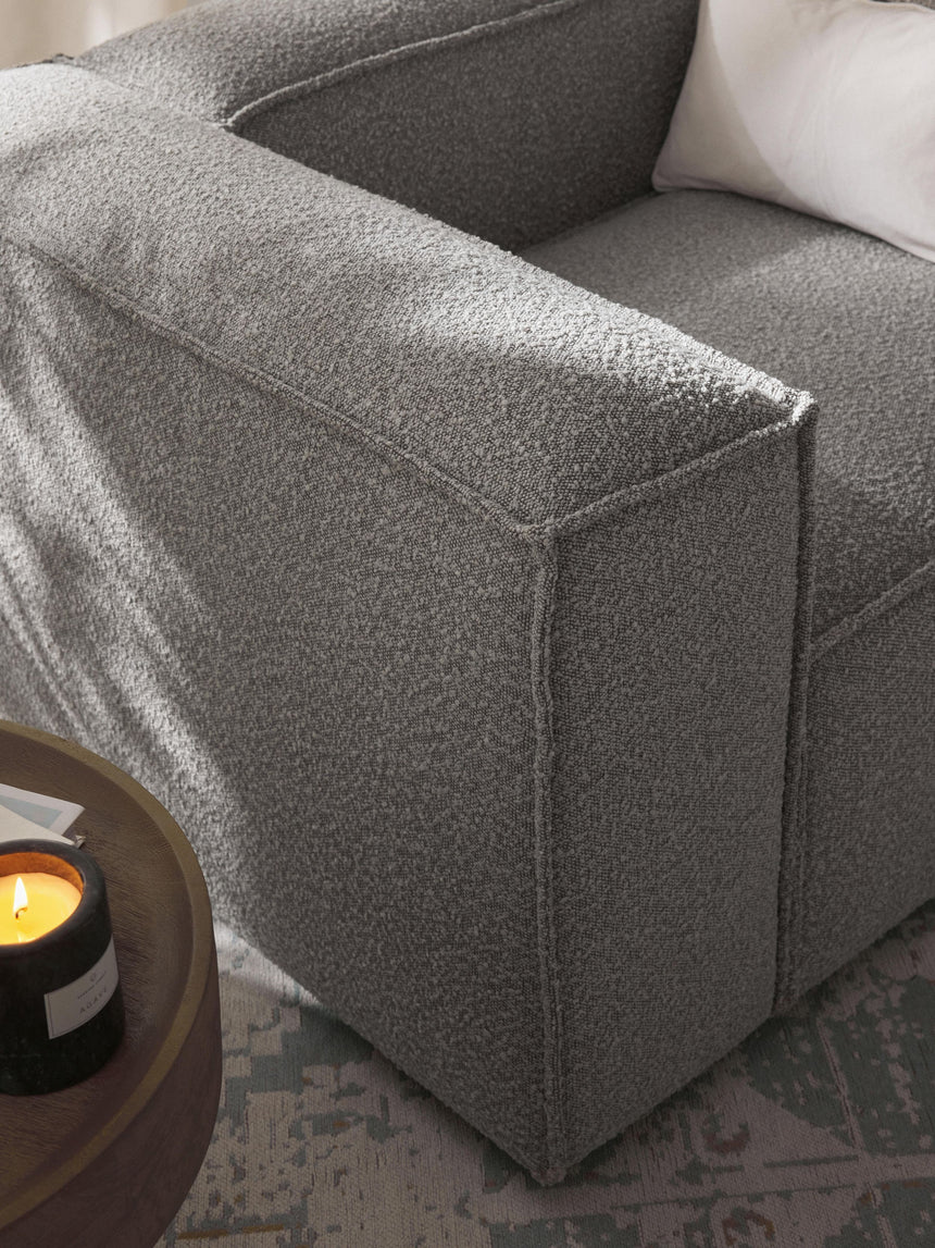 Lego Tekli Koltuk Açık Gri Bukle