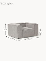 Lego Tekli Koltuk Açık Gri Bukle