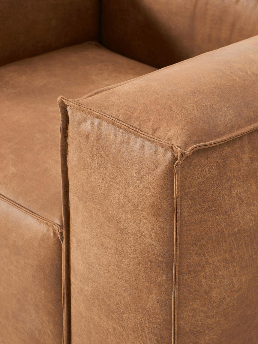 Lego Tekli Koltuk Taba Kahve