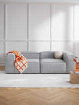 Lego Üçlü Koltuk Açık Gri