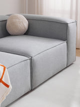 Lego Üçlü Koltuk Açık Gri