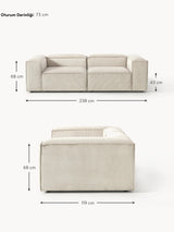 Lego Üçlü Koltuk Bej Fitilli