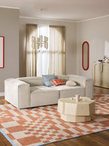 Lego Üçlü Koltuk Bej Fitilli