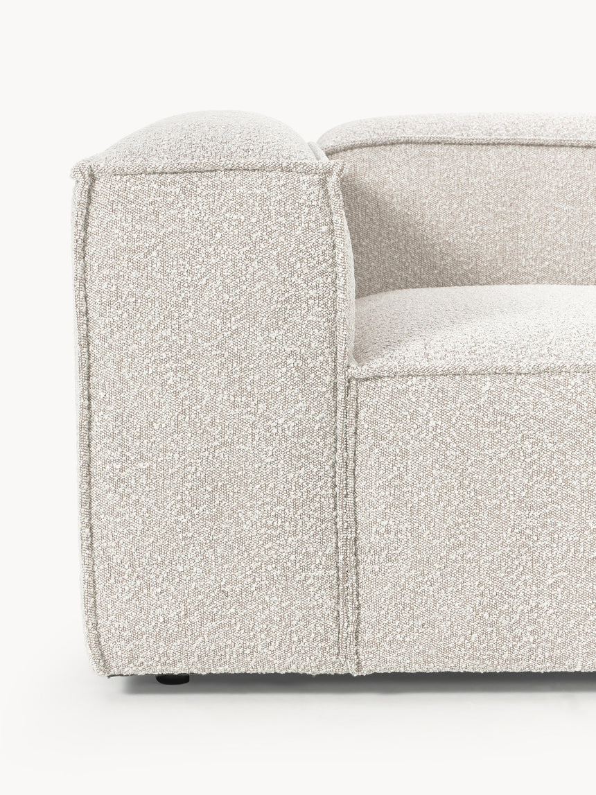 Lego Üçlü Koltuk Kırık Beyaz Bukle