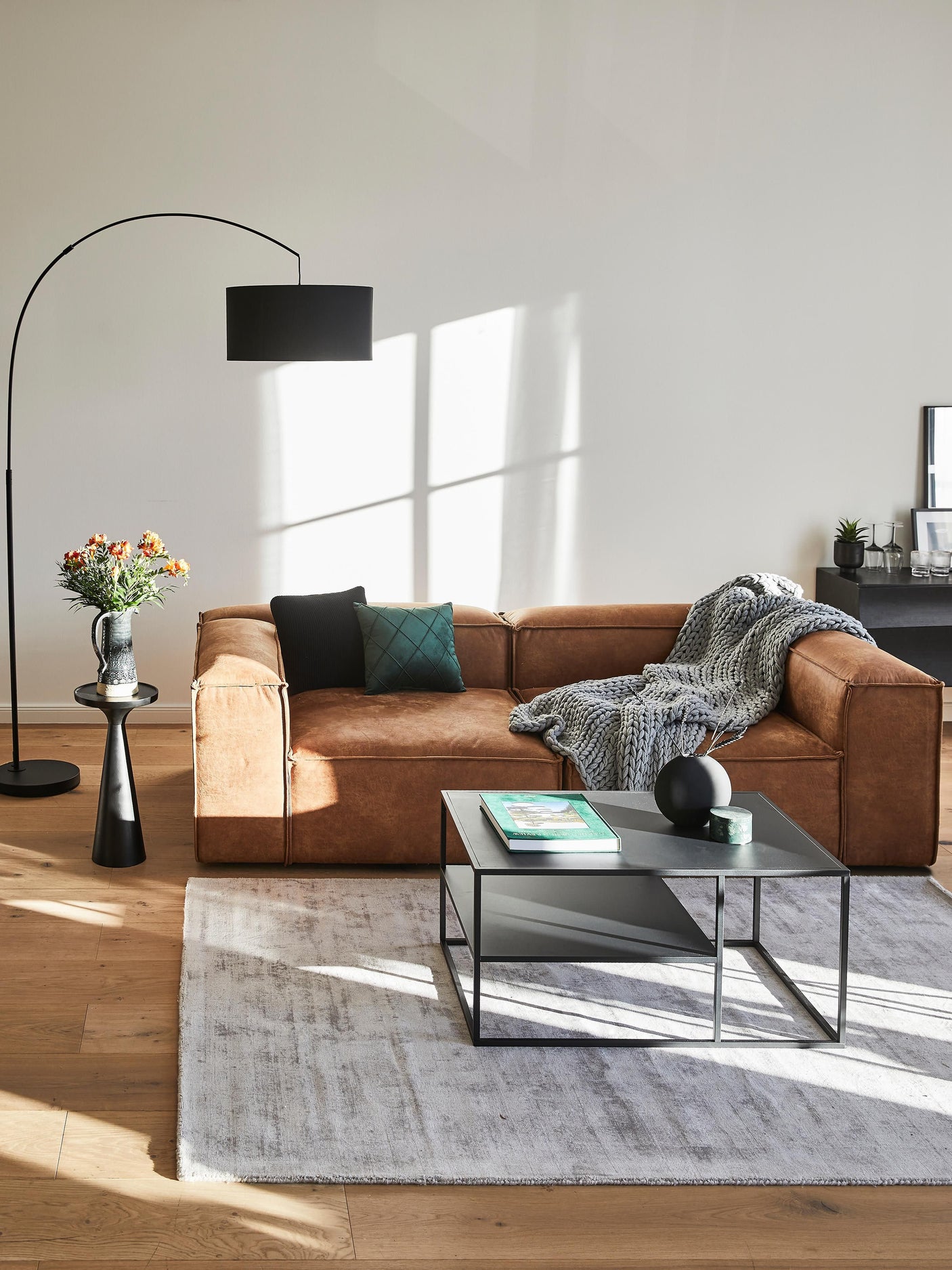 Lego Üçlü Koltuk Taba Kahve